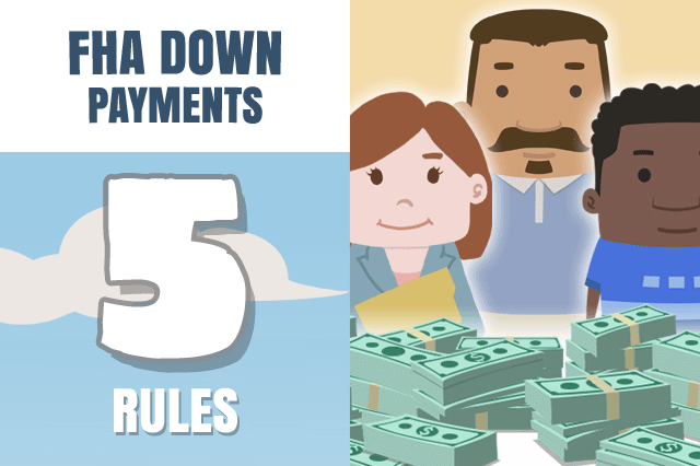 Five FHA Loan Rules for Down Payments
