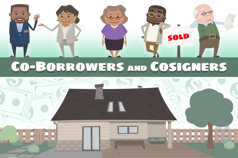 Can i buy a best sale house with a cosigner