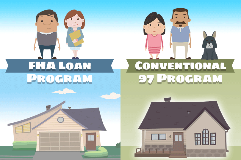 FHA Loans Versus Conventional 97 Mortgages