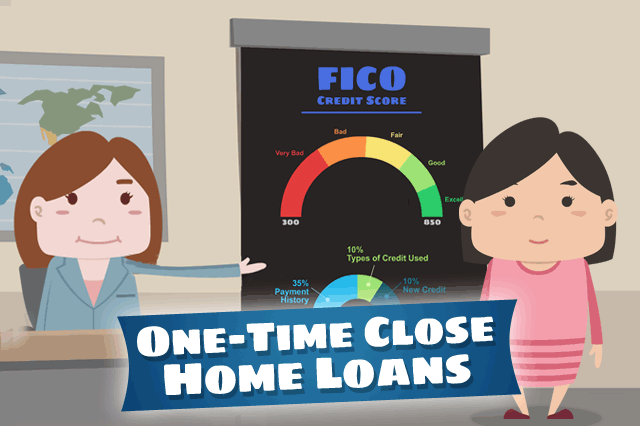 One-Time Close Construction Loan Mortgage Payments